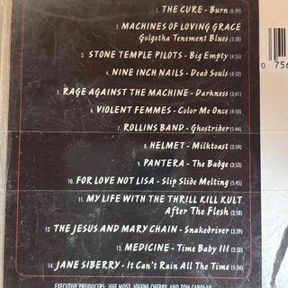 Soundtrack: The Crow Music from the Original Motion Picture : CD