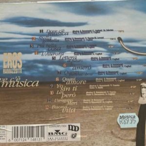 Eros Ramazzotti: Dove c'è musica : CD