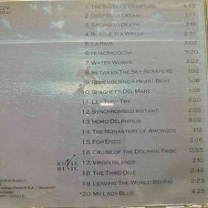 The Big Blue (Soundtrack) : Various Artists : CD