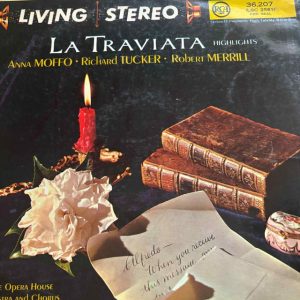 Anna Moffo : La Traviata : LP Cond. = VG