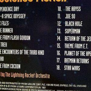 THE WORLD OF SCIENCE FICTION: VARIOUS : CD