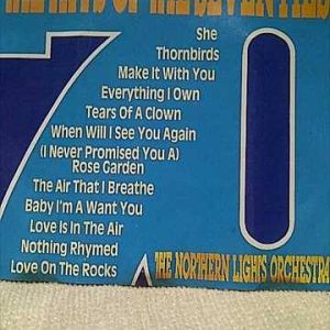 THE HITS OF THE SEVENTIES: THE NORTHERN LIGHTS ORCHESTRA : CD