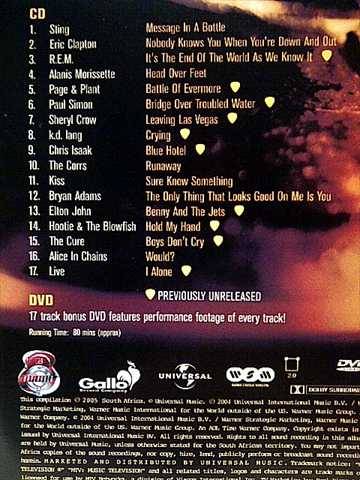 THE VERY BEST OF MTV UNPLUGGED 3 (STING, REM, BRYAN ADAMS ETC.) : CD