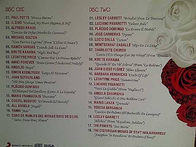 Passione: Classic interpretations of Opera and Pop by the worlds greatest voices: Double CD : CD