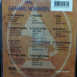 1996 Grammy Nominees:Various Artists : CD