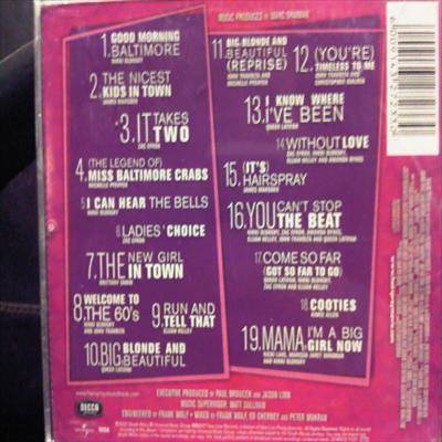 Hairspray:Soundtrack to the motion picture : CD