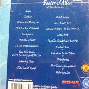 Foster and Allen:All Time Favourites : CD
