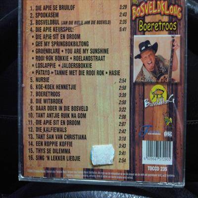 Thys die Bosveldklong:Boeretroos : CD