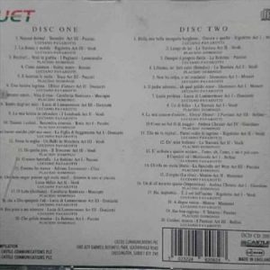 Duet:Tenor Arias Domingo and Pavarotti : CD