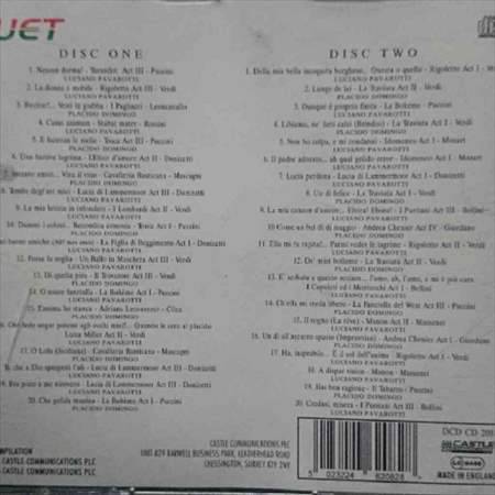 Duet:Tenor Arias Domingo and Pavarotti : CD
