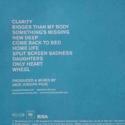 John Mayer:Heavier Things : CD