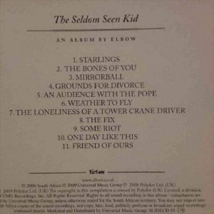 Elbow:The Seldom Seen Kid : CD