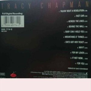 Tracy Chapman:Tracy Chapman : CD