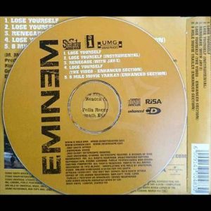 Eminem:lose Yourself : CD Single : Made in the RSA : CD