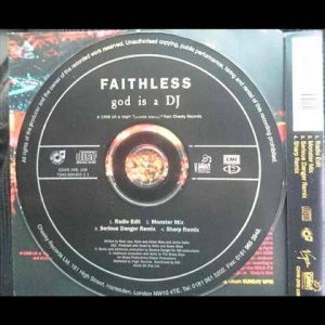 Faithless:god is a DJ :Cd Single : Made in the RSA : Made in the RSA : CD
