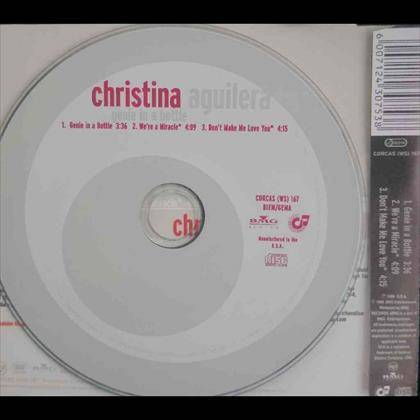 Christina Aguilera:Cd Single : Made in the RSA : CD