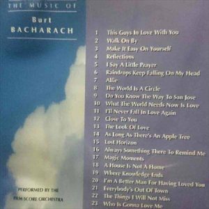 Burt Bacharach:The Music of : CD