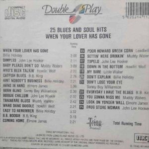 25 Blues and Soul Hits:When Your Lover has Gone : CD