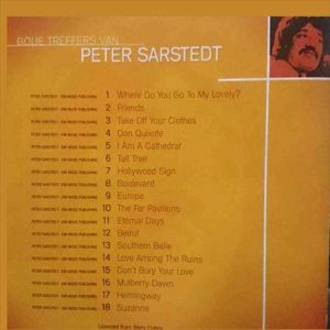 Peter Sarstedt:Goue Treffers : CD