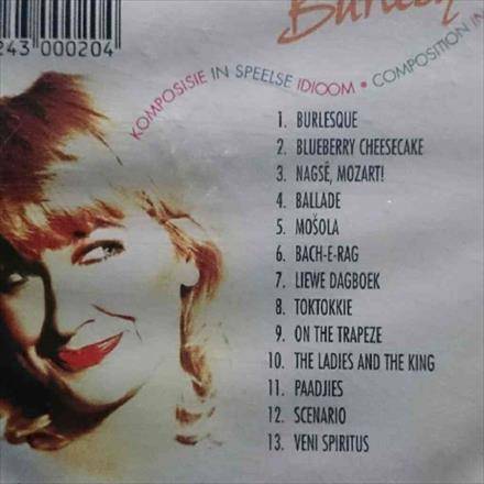 Christa Steyn:Burlesque : CD