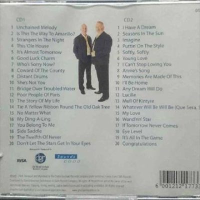 Foster and Allen:Sing The Number 1s : 2 CD Set : CD