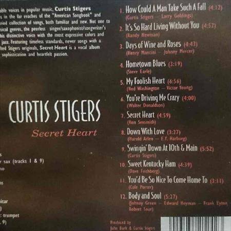 Curtis Stigers:Secret Heart : CD
