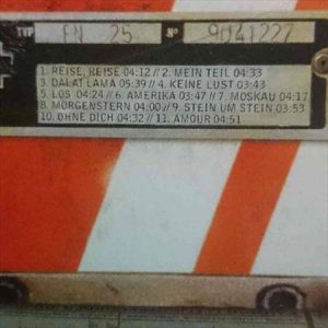Rammstein:Reise Reise : CD