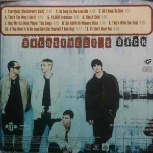 Backstreet Boys:Backstreets Back : CD