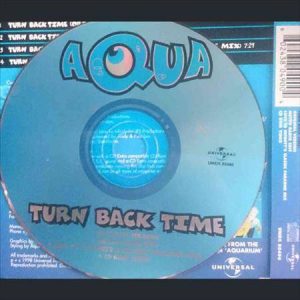 Aqua: Turn Back Time Single : CD