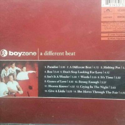 Boyzone: A different beat : CD