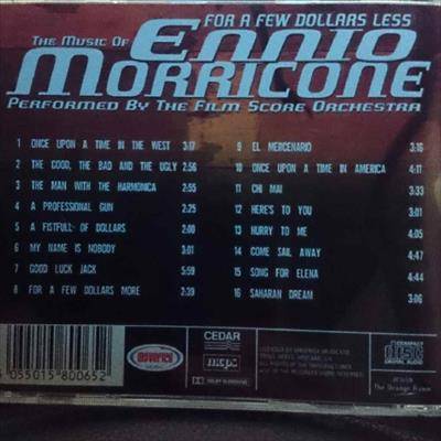 For a Few Dollars Less : Songs of Ennio Morricone : CD