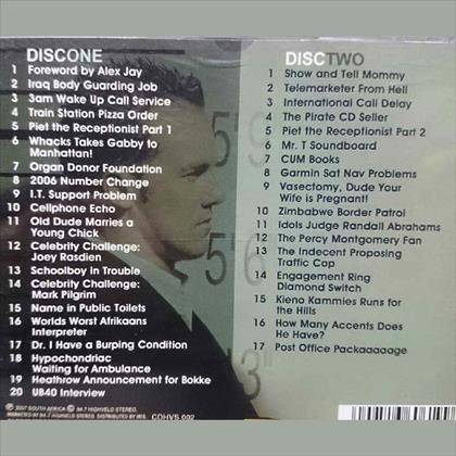 Whackhead Simpson : Serial Prankstre : 2 CD Set : CD
