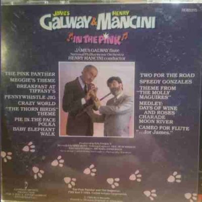 James Galway and Henry Mancini : In The Pink : CD
