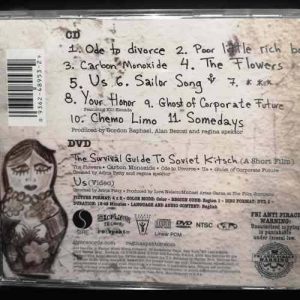 Regina Spektor : Soviet Kitsch : CD