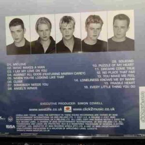 Westlife : Coast to Coast : 2 Cd Set : CD