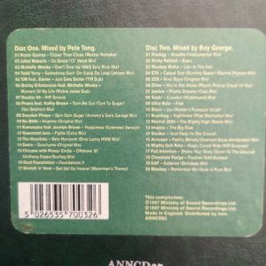 Ministry of Sound : The Annual Three : Mixed by Pete Tong and Boy George : CD