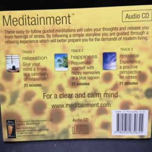 Meditainment : Stres Relief : for a clear and calm mind : CD