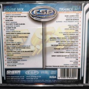 ESP : mixed by James G Brian Cross and Stuat Hillary : 2 CD Set : CD