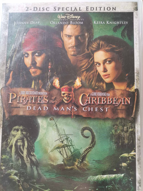 Pirates of the Caribbean: Dead Man's Chest : Johnny Depp : Action / Adventure : DVD