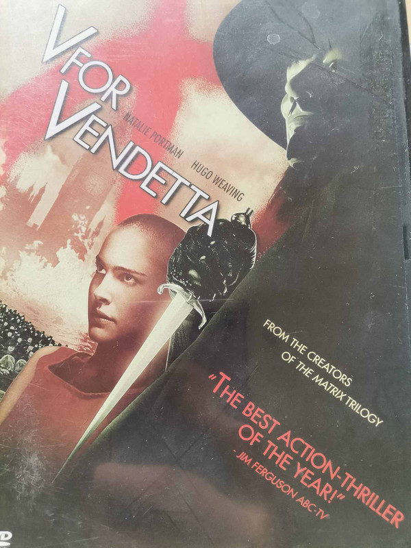 V for Vendetta : Natalie Portman : Thriller : DVD