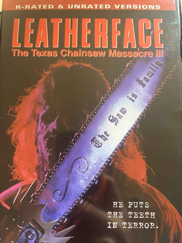 Leatherface: Texas Chainsaw Massacre III : Jeff Burr : Horror / Slasher : DVD