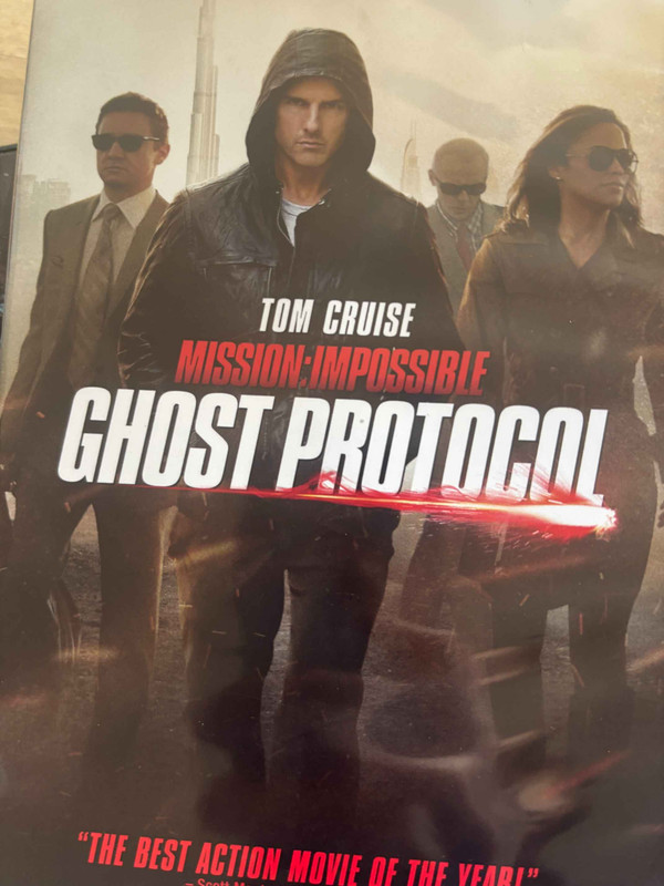Mission: Impossible - Ghost Protocol : Brad Bird : Action / Adventure : DVD