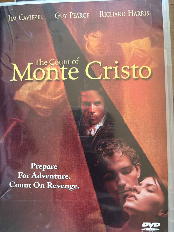 The Count of Monte Cristo : Kevin Reynolds : Action / Adventure : DVD