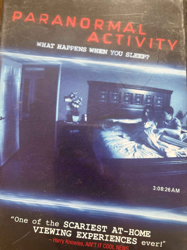 Paranormal Activity : Tod Williams : Horror / Mystery : DVD