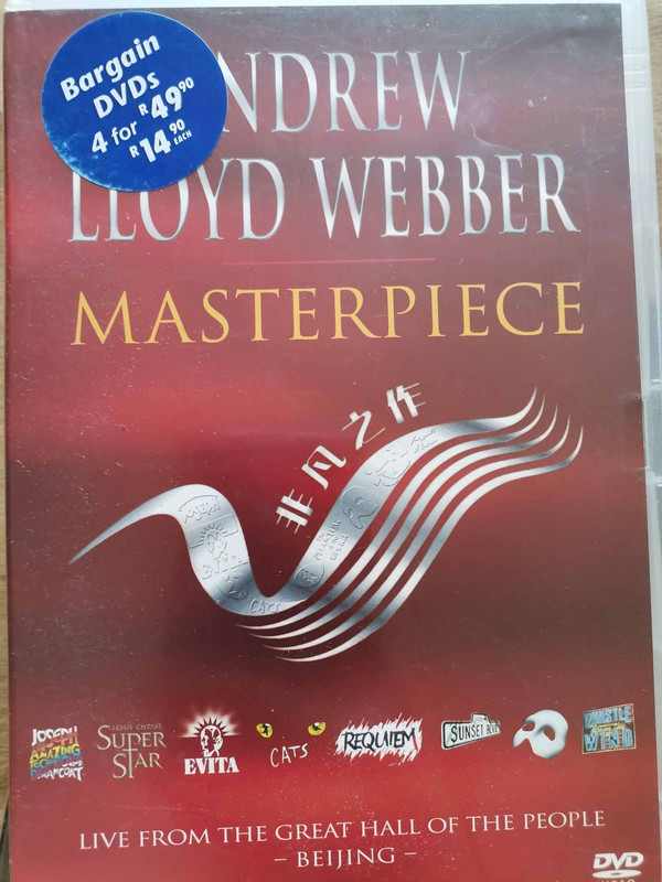 Andrew Lloyd Webber: Masterpiece : Various : Music : DVD
