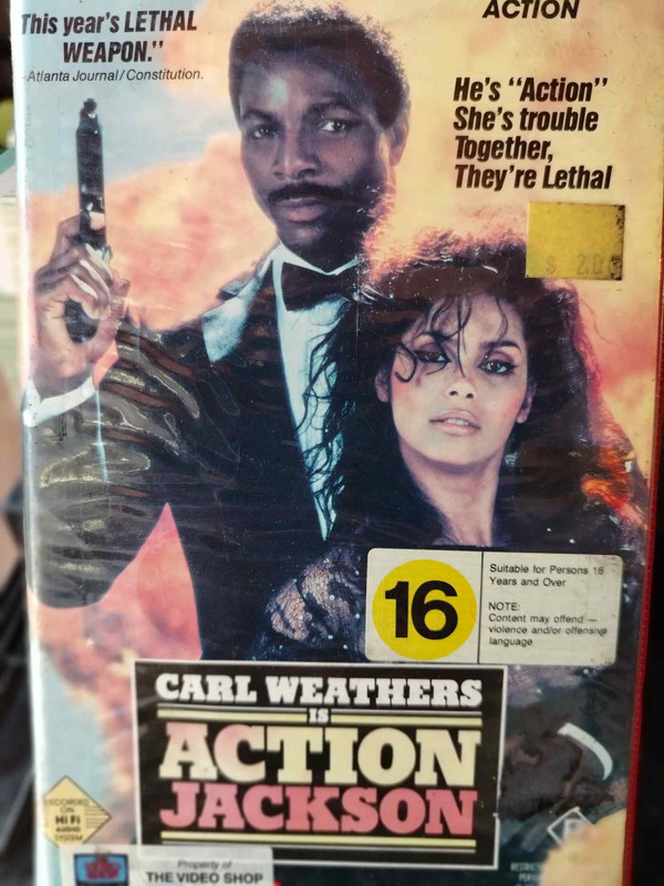 Action Jackson : Craig R. Baxley : Action/Comedy : VHS
