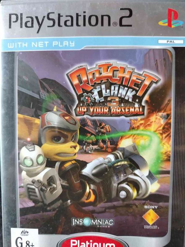 Ratchet & Clank 3: Up Your Arsenal : Insomniac Games : PS2 Game in VG Cond