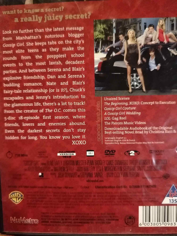 Gossip Girl: The Complete First Season : Josh Schwartz : DVD Set