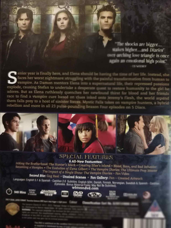 The Vampire Diaries: Season Four : DVD Set