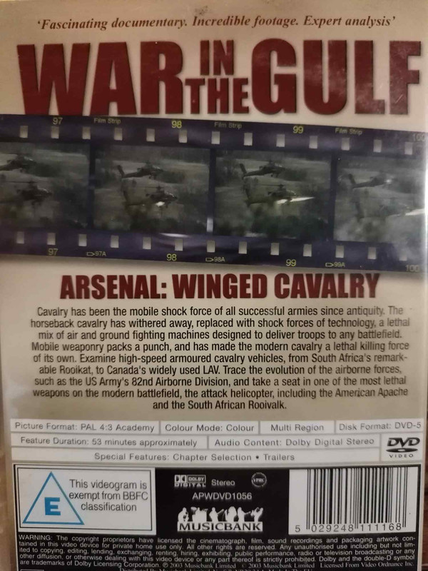 War In the Gulf : DVD Set